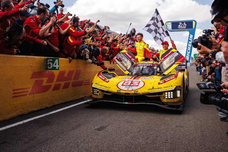 Siegerauto bei 24h Le Mans 2025: Der private Ferrari 499P