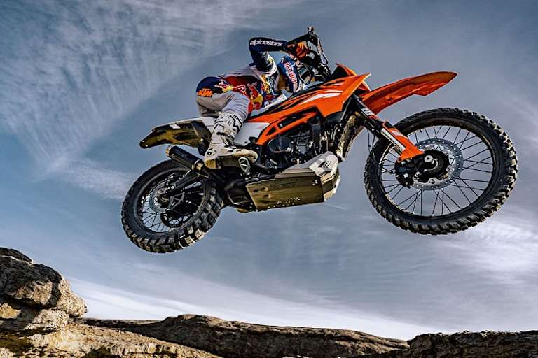 Landung beim autorisierten KTM-Händler einplanen: KTM der 390er Baureihe