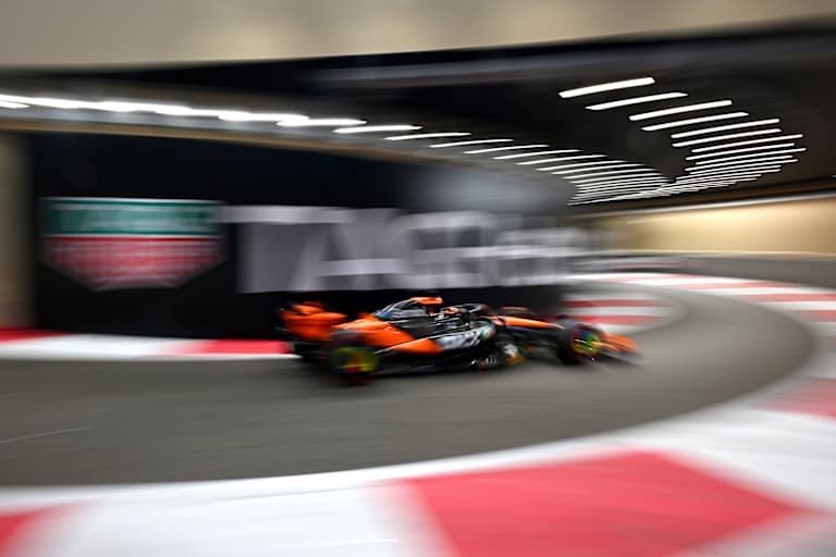 Oscar Piastri in Abu Dhabi