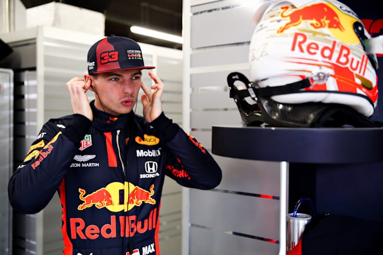 Verstappen macht sich zur Arbeit bereit