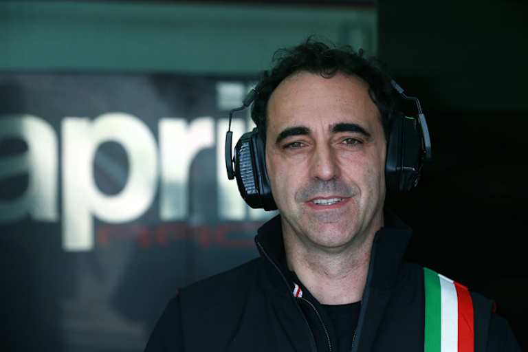 Aprilia-Rennchef Romano Albesiano