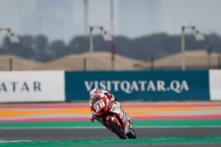 Izan Guevara in Losail
