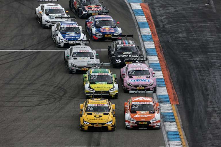 Das Feld sortiert sich in Zweierreihen ein