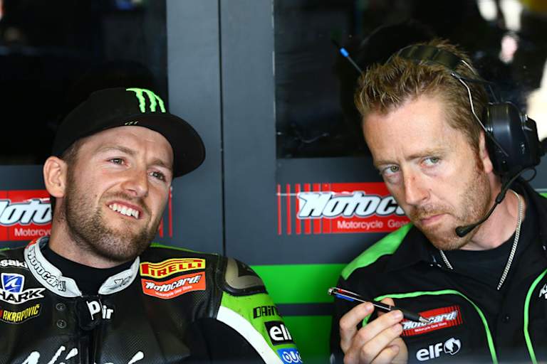 Tom Sykes (li.) mit Crew-Chief Marcel Duinker