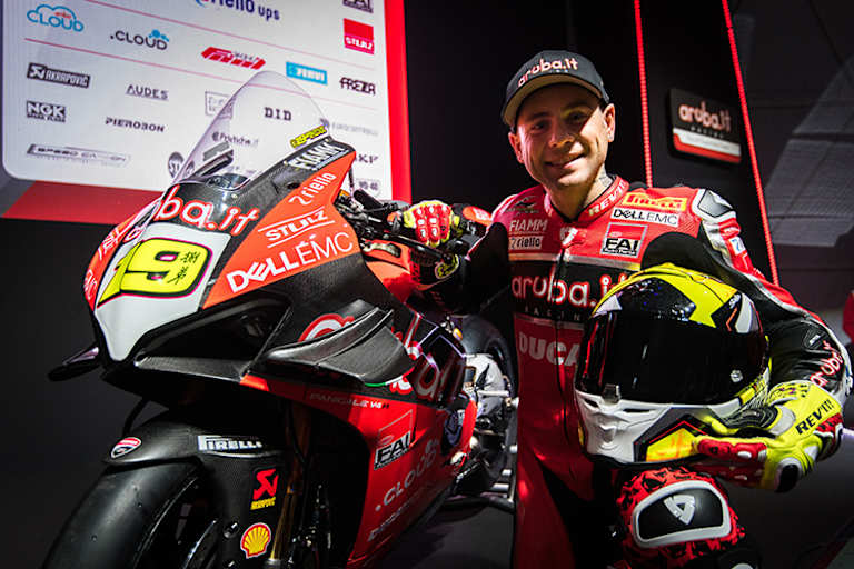 Eine Einheit: Alvaro Bautista und die Ducati Panigale V4R