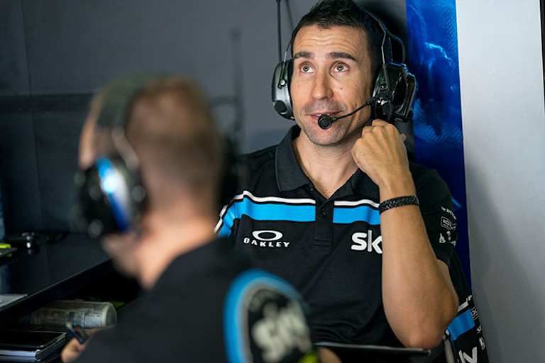 Der neue Crew-Chief von Rossi: David Munoz