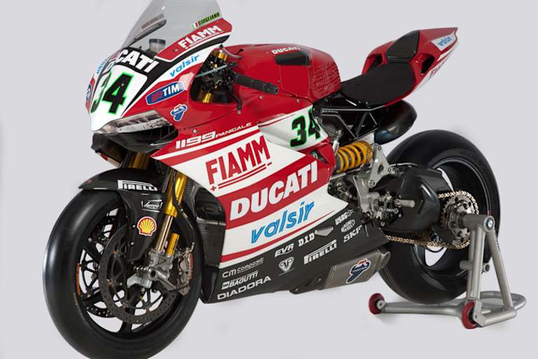 Ducati 1199 Panigale R im 2014er Design