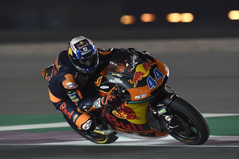 Wie bei den Testfahrten war Miguel Oliveira mit der neuen KTM stark unterwegs