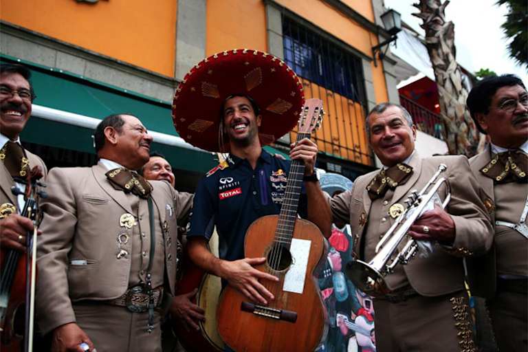 Daniel Ricciardo wird seine Kumpels so nicht zur Rennstrecke bringen können