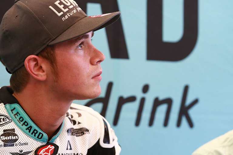 Verärgert: Danny Kent, der fünffache Saisonsieger