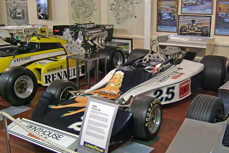 Keegans Penthouse-Hesketh im Rennmuseum von Donington