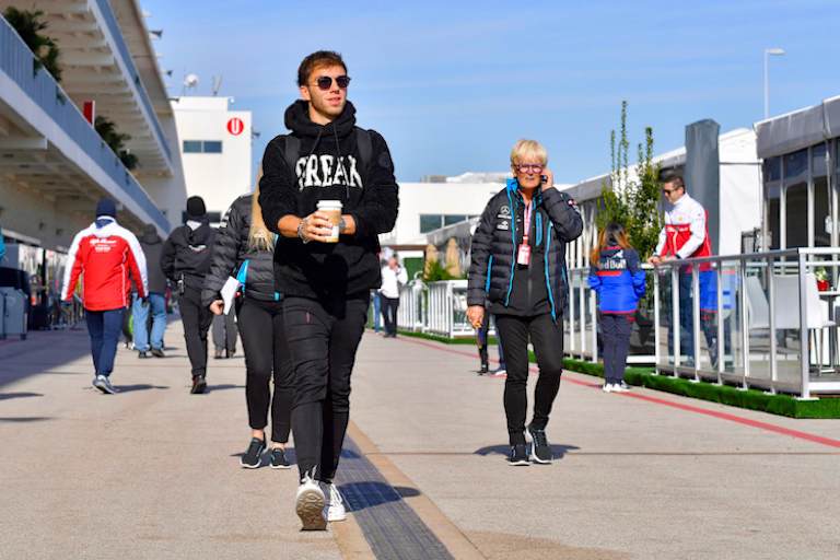 Im Fahrerlager des Circuit of the  Americas