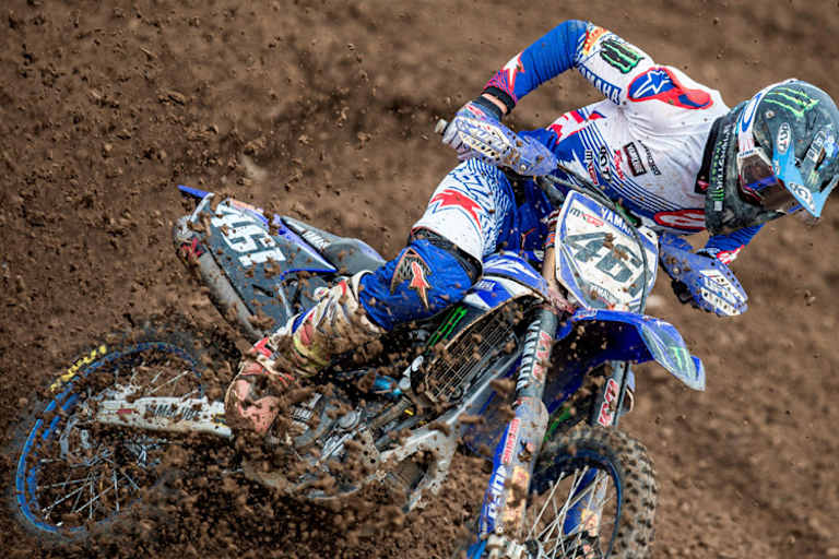 Romain Febvre setzte in Ernée den Motor des Jahrgangs 2016 ein