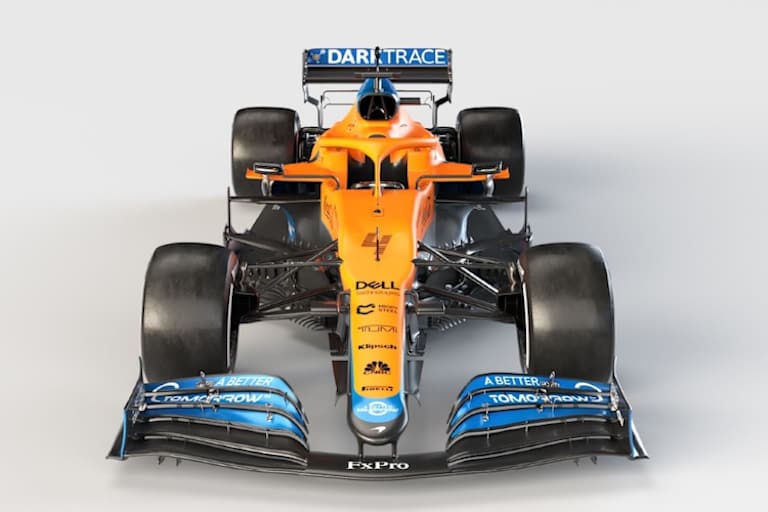 Der neue McLaren MCL35M-Mercedes