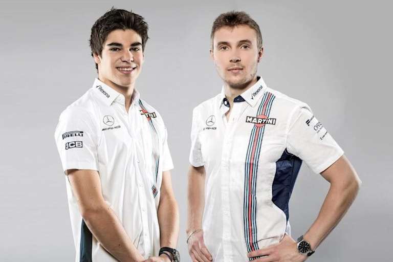 Lance Stroll und Sergey Sirotkin