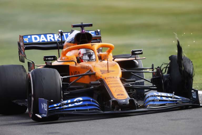 Auch Carlos Sainz gehörte zu den Pechvögeln von Silverstone