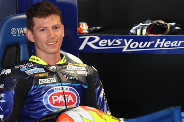 Yamaha-Werksfahrer Andrea Locatelli