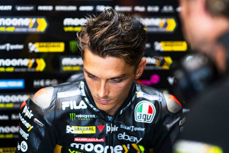 Luca Marini rechnet fest damit, knapp drei Wochen nach dem Unfall wieder im Einsatz zu sein
