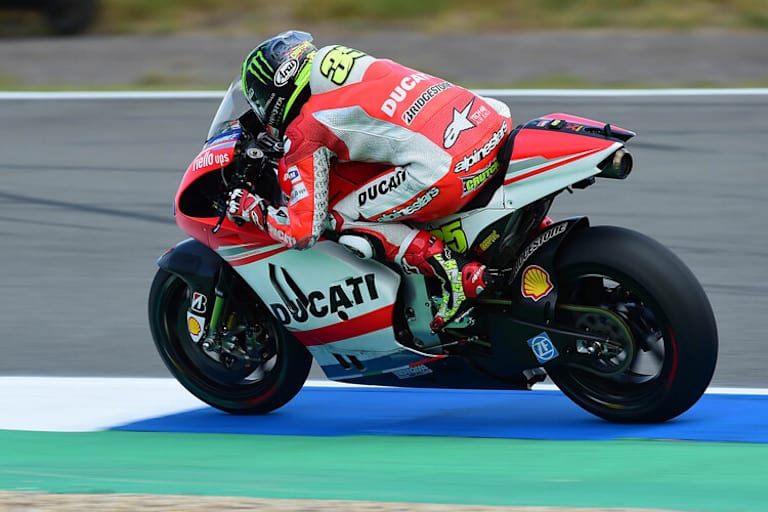 Cal Crutchlow war langsamer als Open-Honda-Pilot Scott Redding