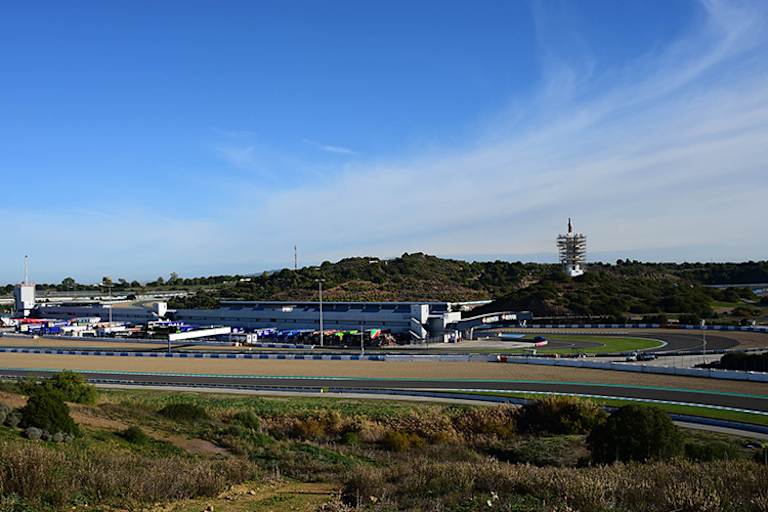 In Jerez herrscht schönstes Wetter