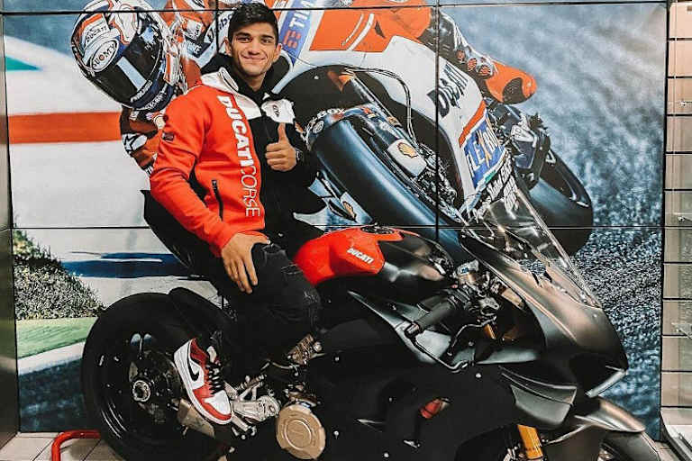 Bisher nur auf der Panigale: Jorge Martin