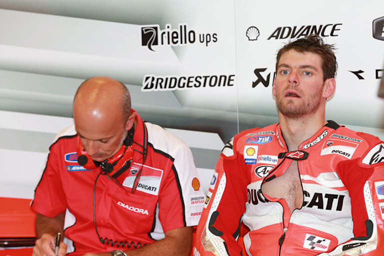 Die operierten Unterarme bereiteten Cal Crutchlow kaum Probleme