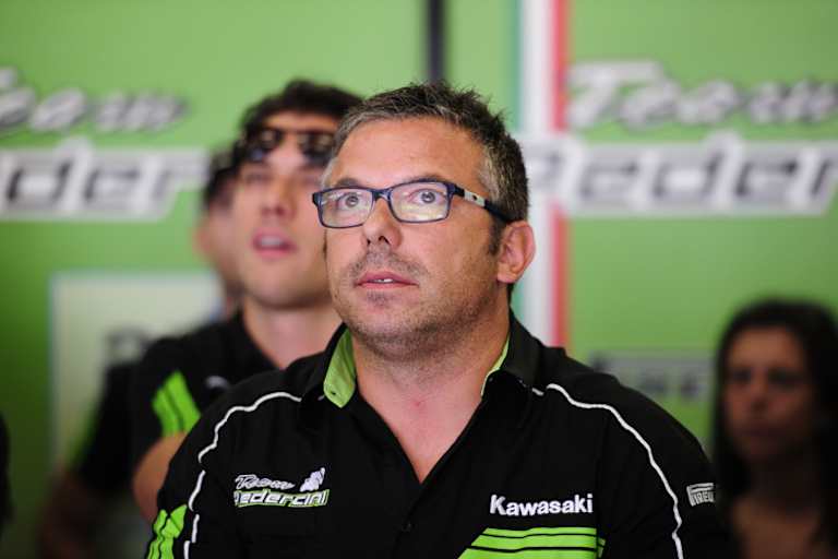 Teamchef Lucio Pedercini