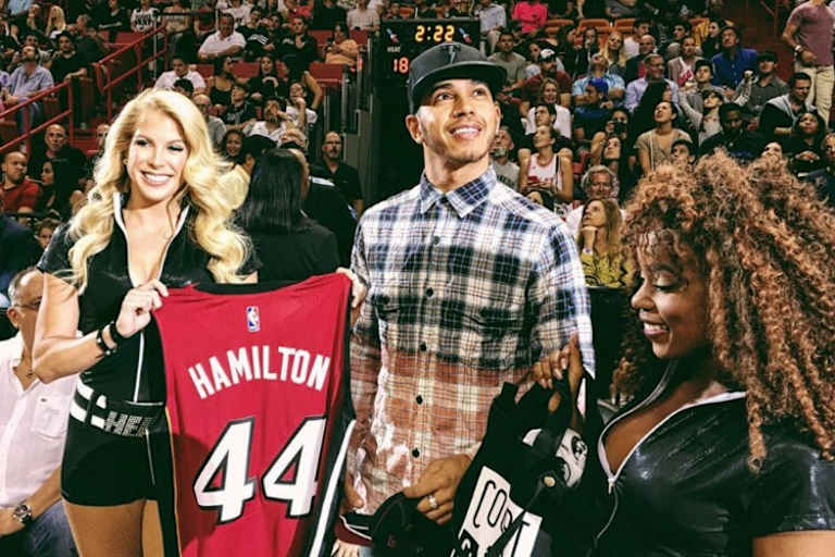 Lewis Hamilton erhält in den USA sein eigenes Shirt