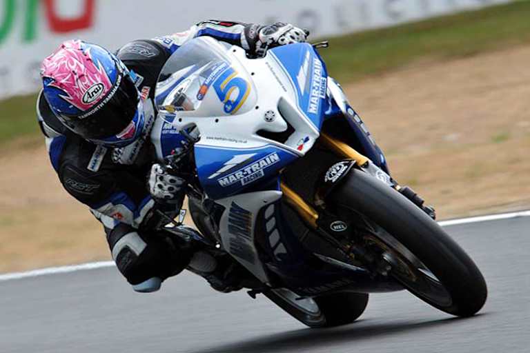 Stuart Easton, der Britische Supersport-Champion 2013