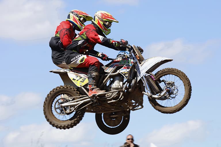 DMSB-Pokalsieger: Robin Ohl mit Patrick Reinert