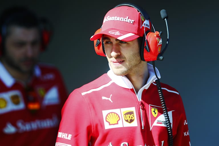 Der junge Italiener Antonio Giovinazzi