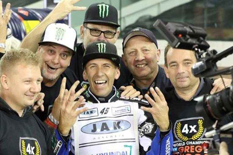 2016 zum vierten Mal Weltmeister: Greg Hancock