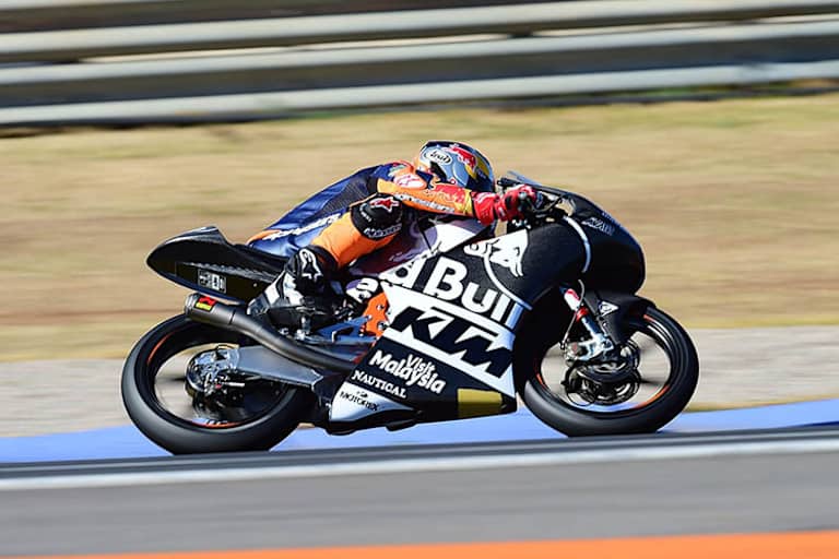 Bendsneyder beim Valencia-Test