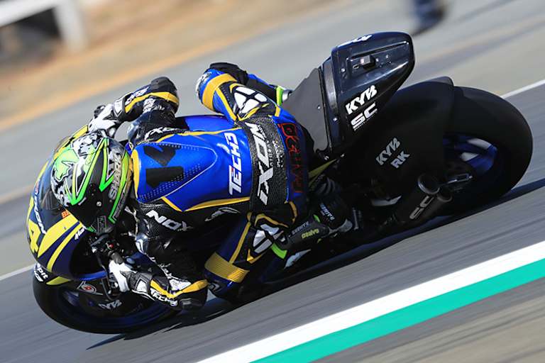 Garzó in Le Mans auf der Tech3-Maschine