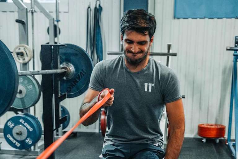 Der WM-Sechste von 2019 trainiert zwei Mal am Tag