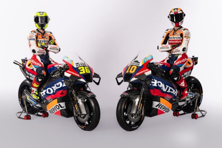 Das neue Repsol-Honda-Duo: Joan Mir und Luca Marini