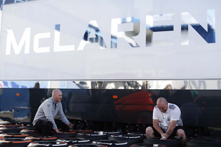 Da konnten die Mechaniker Reifen bereitlegen, so viele sie wollten –&nbsp;McLaren fuhr nicht