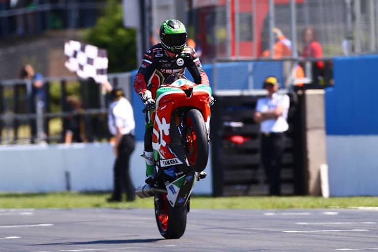 Sam Lowes gewann fünf der zehn Supersport-Rennen 2013