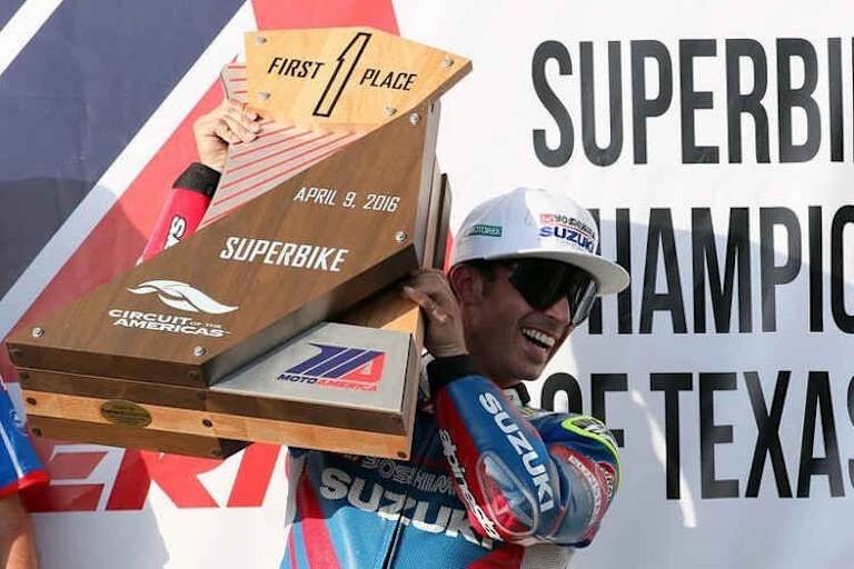 Toni Elias gewann in der Saison 2016 sechs US-Superbike-Läufe