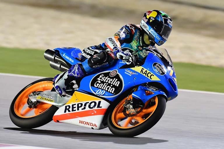 Auch Rins' Teamkollege Alex Márquez schaffte es unter die Top-3