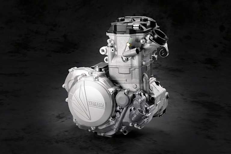 Der Motor hat einen neuen, leichteren Zylinderkopf 