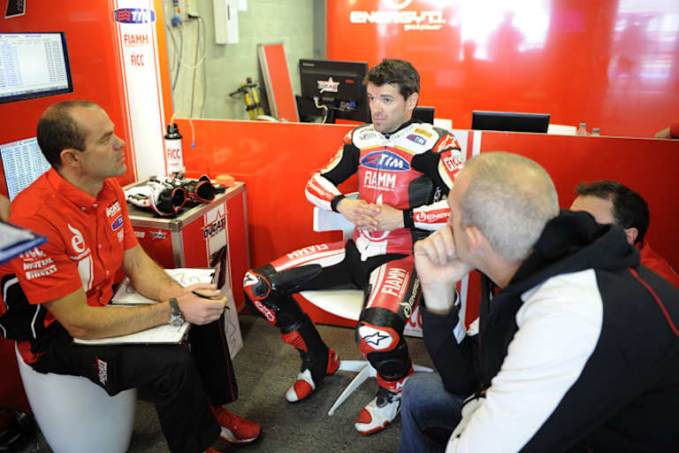 «Das Motorrad war nicht, wie ich es gerne habe», klagte Carlos Checa