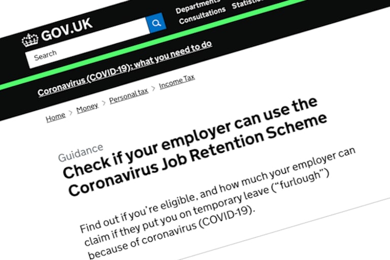 Die Regierung hat eine Infoseite für den «Coronavirus Job Retention Scheme» eingerichtet