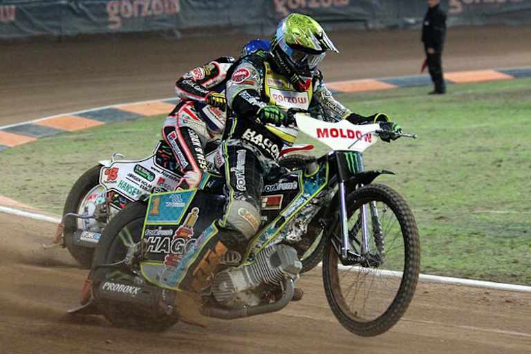 In Coventry rutschte Chris Holder unter den Airfences hindurch