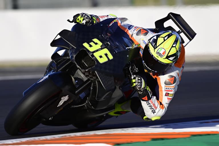 Joan Mir am Dienstag in Valencia