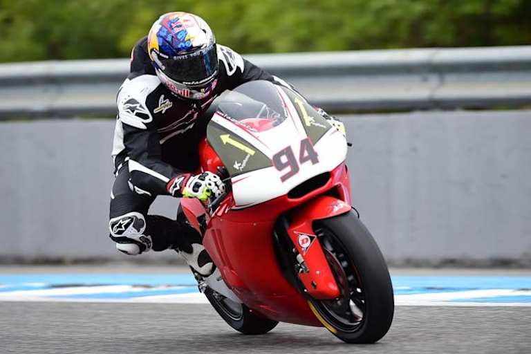 Kalex-Pilot Folger in Jerez