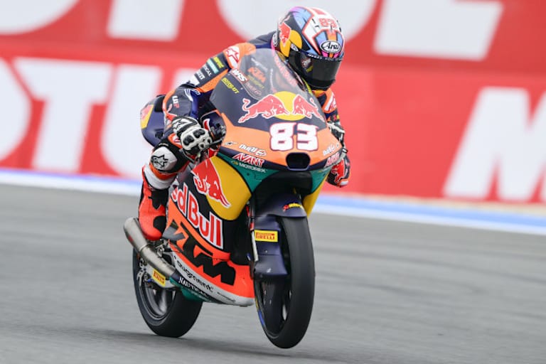 Alvaro Carpe musste durchs Qualifying 1