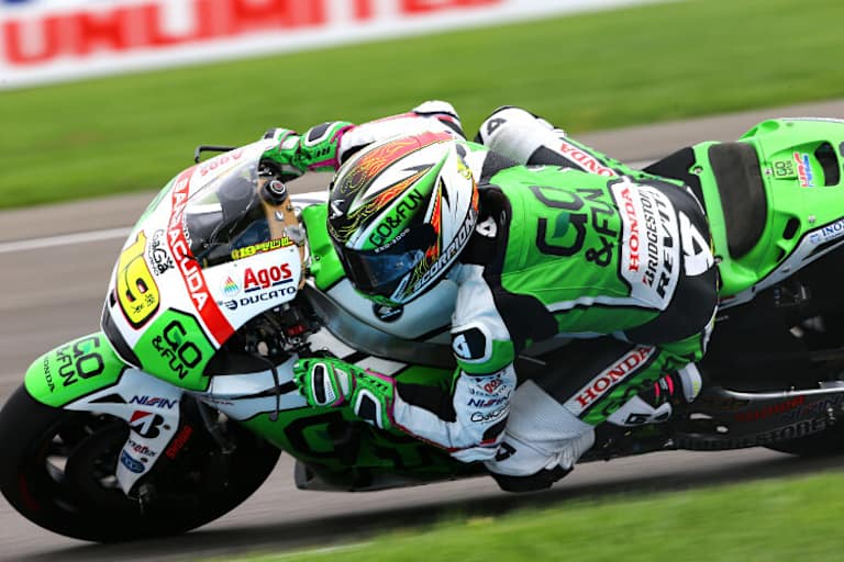 Sein Teamkollege Alvaró Bautista mit der Werksmaschine