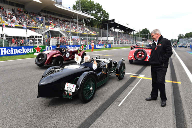 Ross Brawn in Monza