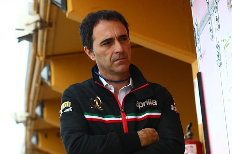Aprilia-Rennchef Romano Albesiano